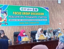 FGD Pemkab Sinjai Bersama FKIK Unismuh Makassar, Bahas Percepatan Penurunan Stunting