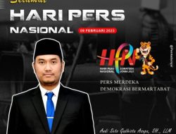 Ucapkan Selamat Hari Pers Nasional, Bupati ASA Harap Kemitraan yang Baik Terus Berjalan