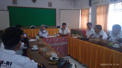 Terkait Dugaan Salah Satu Poktan yang Menjual Traktor Bantuan, GNPK-RI Audensi ke DPKP Brebes