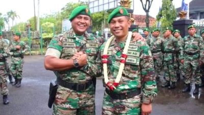 Dandim 0721/Blora Sambut Kepulangan Personel Satgaster dari Papua