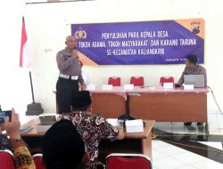 Polresta Magelang Sosialisasikan Operasi Keselamatan Lalu Lintas Candi 2023 di Kaliangkrik