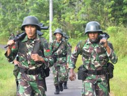 Pelihara Kesamaptaan, Prajurit Yonarmed 11 Kostrad Laksanakan Lari Lintas Medan