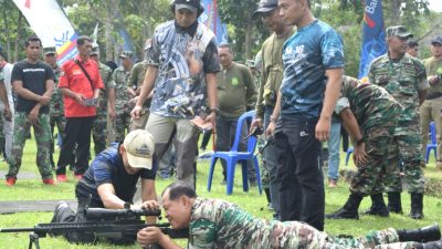 Danrem 072/Pamungkas Hadiri Lomba Menembak Open Dandim Cup Kodim 0708/Purworejo Tahun 2023