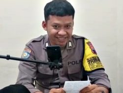 Bhabinkamtibmas Polsek Magelang Utara Live Report Melalui Radio RRI Semarang