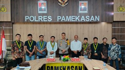 Pererat Kemitraan, SEMMI Silaturahmi ke Polres Pamekasan