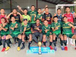 Yonarmed 3/105 MM/TRK/NP Ikuti Turnamen Liga Santri Futsal Competition Satu Abad NU