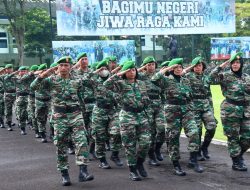 Upacara Tujuh Belas Februari, Wakil Gubernur Akmil Sampaikan Amanat Kasad