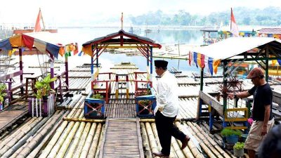 Pasca Revitalisasi, Perkembangan Situ Bagendit di Garut Ditinjau Wagub Jabar