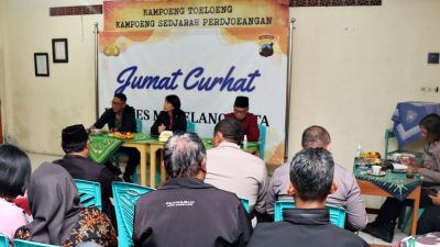 Jumat Curhat Polres Magelang Kota Digelar di Kampung Bersejarah