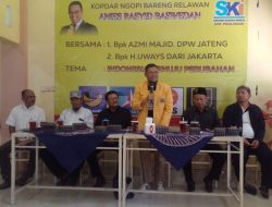 DPD SKI Pekalongan Gelar Rakor bersama Parpol Pengusung dan Pendukung Anies Baswedan