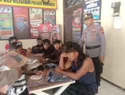 Meresahkan, Polsek Bumiayu Amankan Sejumlah Anak Punk