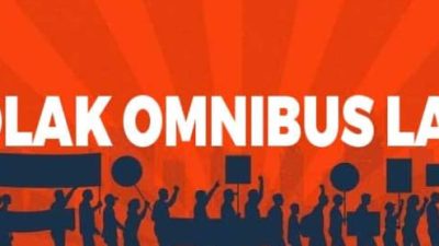 Partai Buruh Kendal Tolak Pengesahan RUU Cipta Kerja Omnibus Law