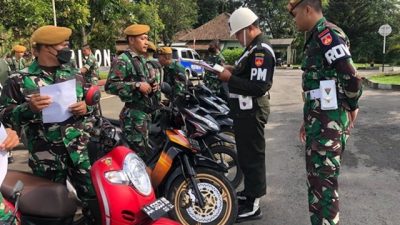 Operasi Gaktib Polisi Militer “Waspada Wira Keris” di Yonarmed 3/105 MM/TRK/NP