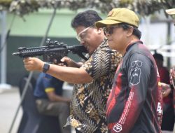 Jalin Silaturahmi, Yonarmed 11 Kostrad Gelar Coffee Morning dan Latihan Menembak Soft Gun