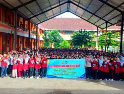 Kapolsek Muntilan Ajak Siswa-Siswi SMP Negeri 1 Muntilan Disiplin dan Tertib