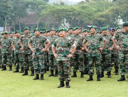 Apel Komandan Satuan TNI AD Tahun 2023 di Akademi Militer