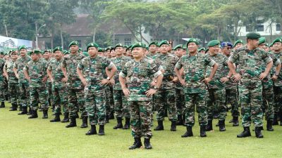 Apel Komandan Satuan TNI AD Tahun 2023 di Akademi Militer