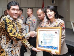 Kapolres Magelang Kota Terima Predikat Kepatuhan Standar Pelayanan Publik dari Ombudsman RI