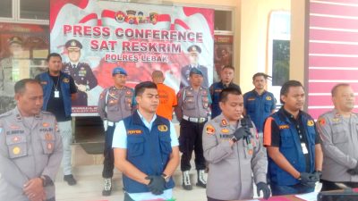 Polres Lebak Libas Korupsi di Wilayah Hukumnya