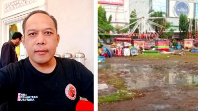 Alun-Alun Kudus Jadi Kubangan, Masyarakat: Dandangan untuk Pencitraan?