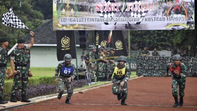 Lomba Oramil dan Oraum HUT Ke-62 Kostrad, Prajurit Guntur Geni Raih Prestasi