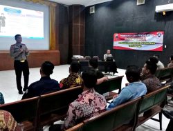 Satbinmas Polresta Magelang Beri Penyuluhan Pam Swakarsa Kepada Puluhan Satpam TWCB