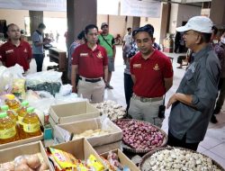 Antisipasi Kenaikan dan Ketersediaan Bahan Pokok, Polres Magelang Pantau Pasar