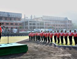 Gubernur Akademi Militer Pimpin Apel Organik Akmil