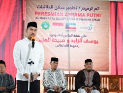 Bupati ASA Resmikan Gedung Asrama Santri Ponpes Al Markaz Al Islami