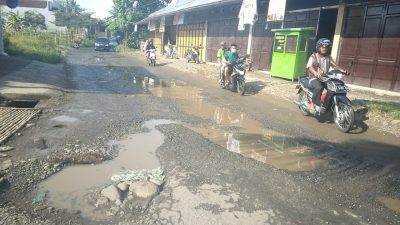 Jalan Rusak Parah di Brebes, Ketua GNPK-RI : Kemanakah Kepedulian Pemimpin Daerah Maupun Wakil Rakyat? 