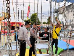 Jamin Kenyamanan Wisatawan, Polres Tegal Kota Cek Kelayakan Sarana Wahana Wisata