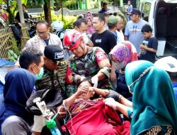 Heroik, Babinsa Mungkid Bantu Evakuasi Warga Terjebur Sumur