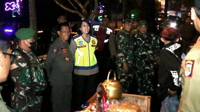 Kapolres Magelang Kota dan Dandim Pimpin Patroli Skala Besar TNI-Polri dan Satpol PP