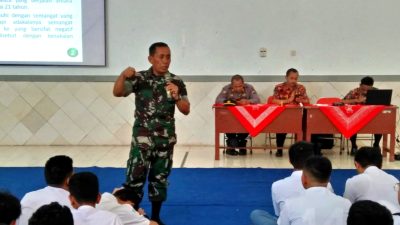 Pelajar SMA Negeri 3 Kota Magelang Terima Pembinaan Wawasan Kebangsaan