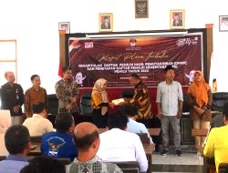 KPU Kendal Gelar Rapat Pleno Terbuka Rekapitulasi DPHP dan Penetapan DPS