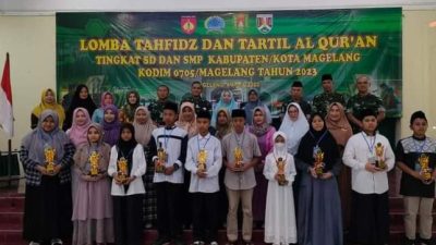 Kodim 0705/Magelang Gelar Lomba Tahfidz dan Tartil Al-Qur’an