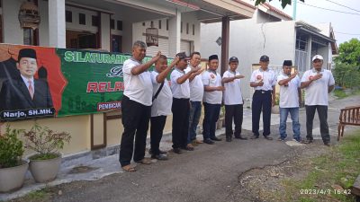 Gelar Bukber, Relawan BEJO Ucapkan Ikrar Dukung Narjo Jadi Bupati Brebes