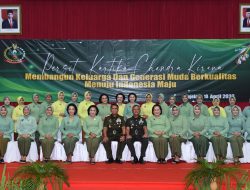Peringatan HUT Ke-77 Persit Kartika Chandra Kirana PCBS Akademi Militer