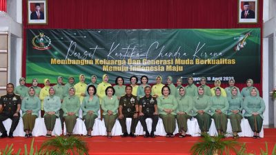 Peringatan HUT Ke-77 Persit Kartika Chandra Kirana PCBS Akademi Militer
