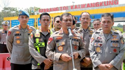 Pemudik Mulai Masuk Jateng, Arus Lalin di Tol Kalikangkung Naik 15 Persen
