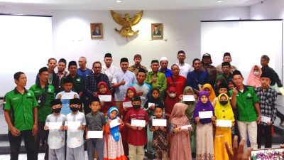 Sepuluh Hari Terakhir Ramadan, PWI Kendal Berbagi Bersama Yatim Piatu