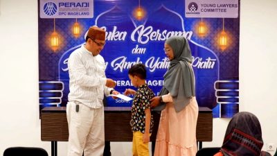 DPC Peradi Magelang Rajut Silaturahmi dan Santuni Anak Yatim