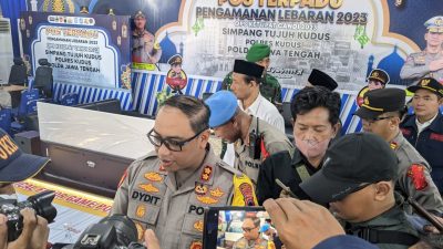 Apel Gelar Pasukan Operasi Ketupat Candi 2023 Tingkat Kabupaten Kudus