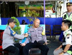 Pastikan Personel Pos Pam Dalam Kondisi Sehat, Sie Dokkes Polresta Magelang Periksa Kesehatan