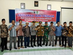 Tekan Peredaran Petasan, Polresta Magelang Gelar Deklarasi Zero Petasan
