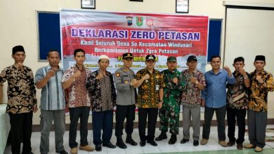 Tekan Peredaran Petasan, Polresta Magelang Gelar Deklarasi Zero Petasan