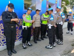 Sie Propam Polresta Magelang Dampingi Bid Propam Polda Jateng Cecking Kesiapan Anggota Pos Pam