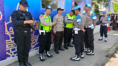 Sie Propam Polresta Magelang Dampingi Bid Propam Polda Jateng Cecking Kesiapan Anggota Pos Pam