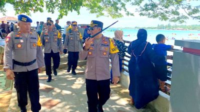 Masuki Libur Lebaran, Kapolres Jepara Monitoring Beberapa Tempat Wisata