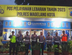 Kapolres Magelang Kota Terima Kunjungan Tim Penilaian Pos Yan OKC 2023